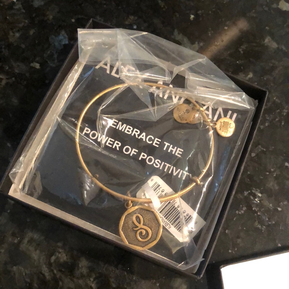 ALEX AND ANI  “S” bracelet